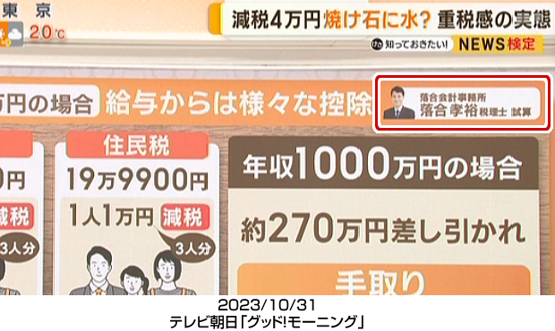 2023/7/10：テレビ朝日「グッド！モーニング」