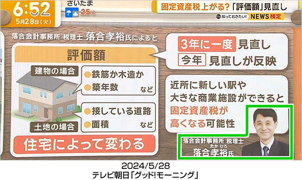 2024/5/28：テレビ朝日「グッド！モーニング」