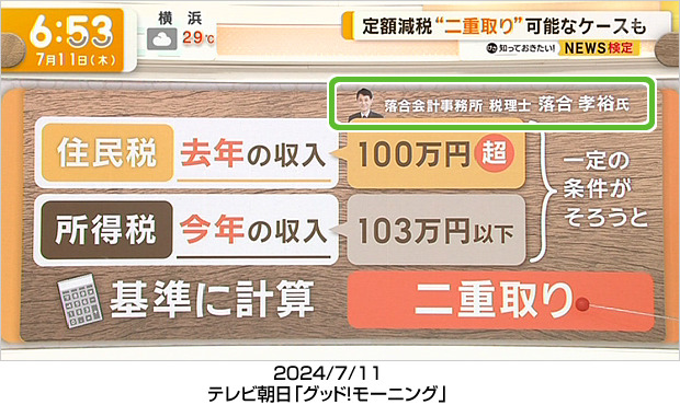 2024/6/3：テレビ朝日「グッド！モーニング」